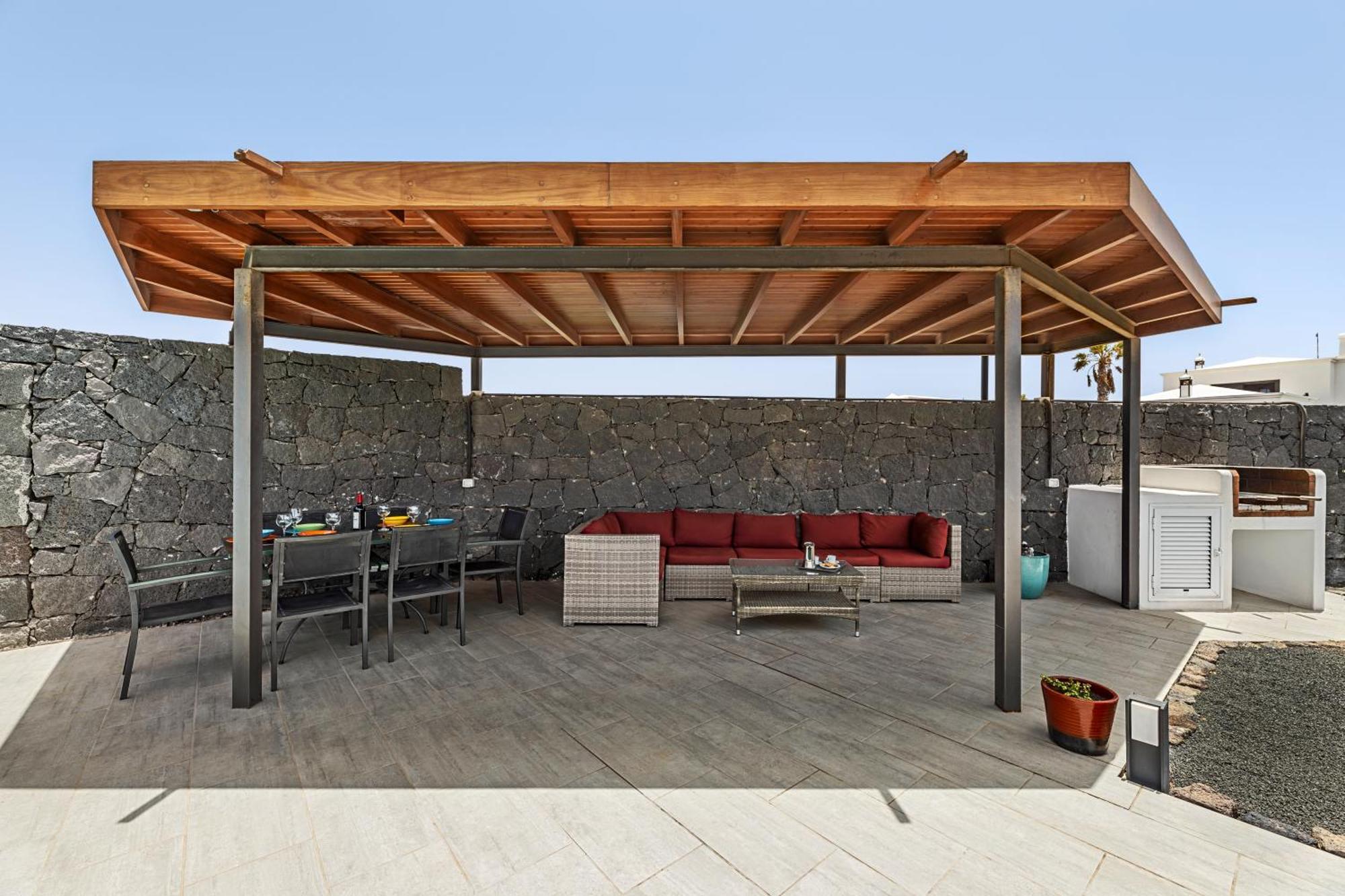 3 Bedroom Villa With Private Pool Close To Papagayo Beach Playa Blanca  Exterior foto